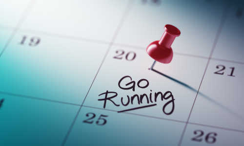 Halbmarathon Zeit, Kalender