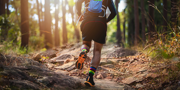 Ultramarathon im Wald