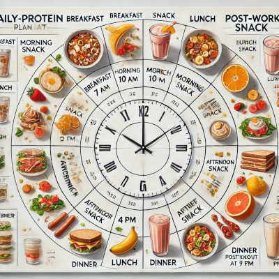 Tagesplan Proteinzufuhr